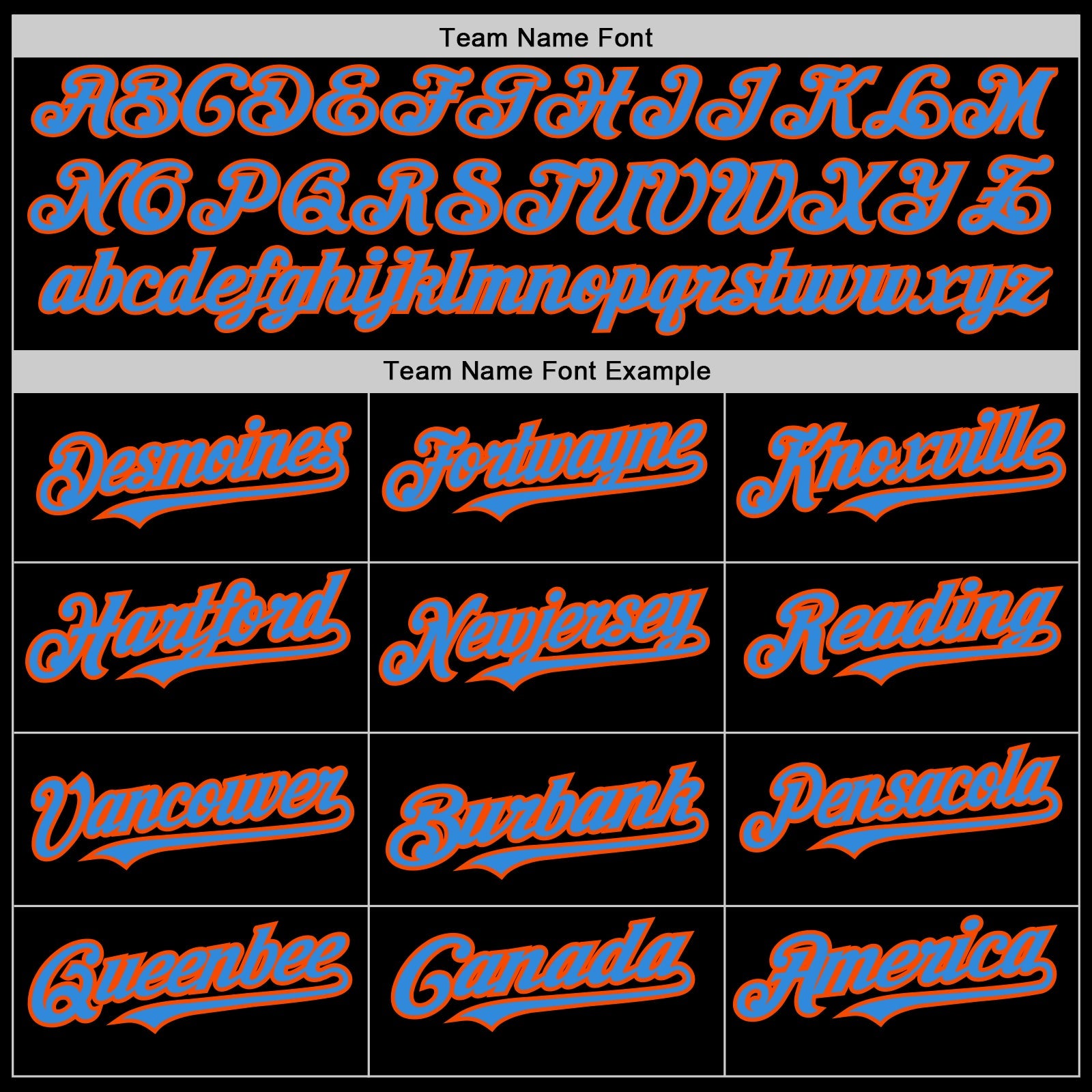Custom Black Electric Blue-Orange 3 Colors Arm Shapes Authentic Baseball Jersey view 5