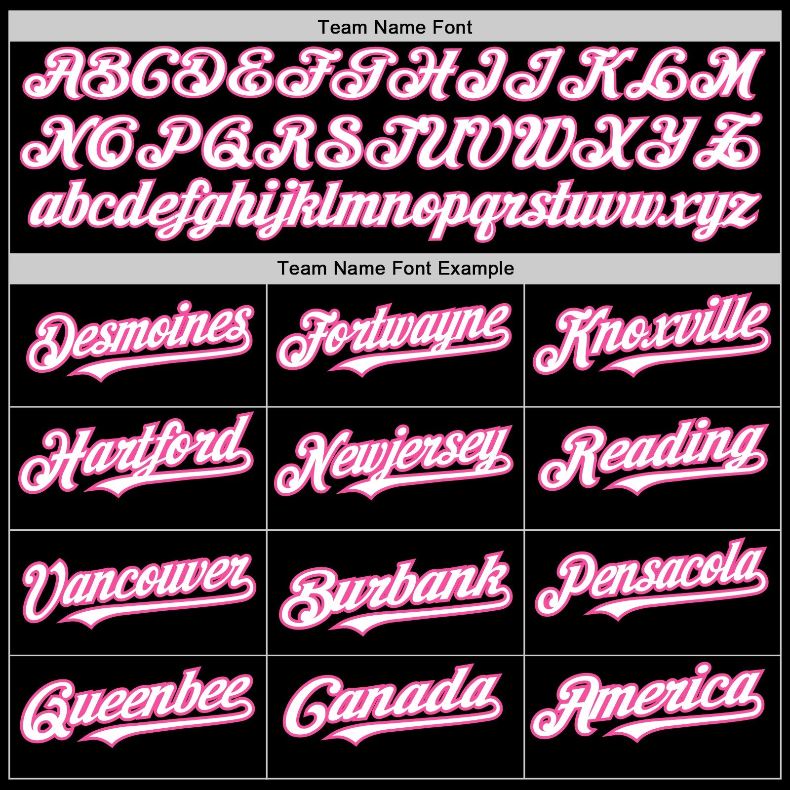 Custom Black White-Pink 3 Colors Arm Shapes Authentic Baseball Jersey view 5