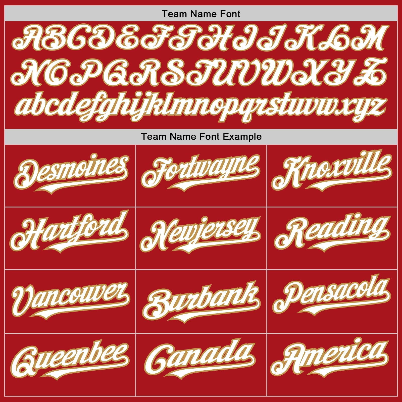 Custom Red White-Old Gold 3 Colors Arm Shapes Authentic Baseball Jersey view 5