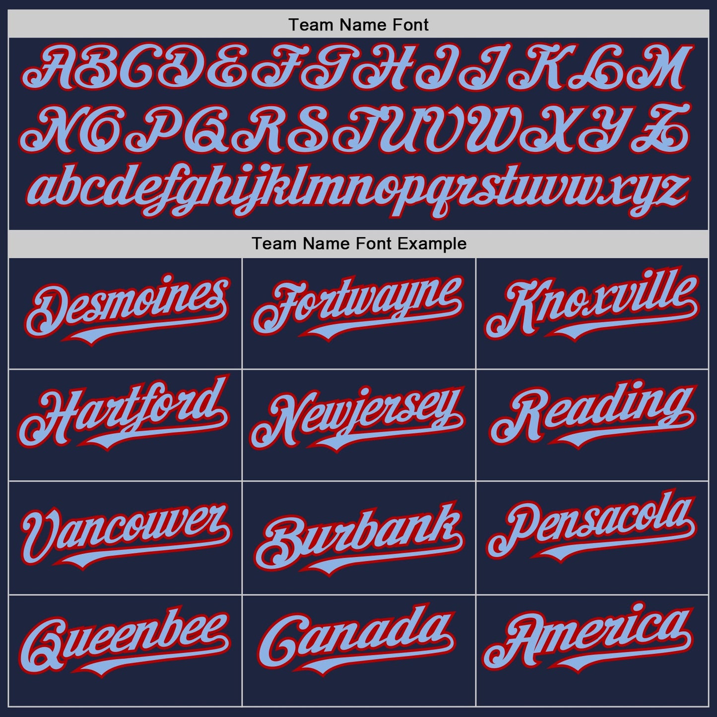 Custom Navy Light Blue-Red 3 Colors Arm Shapes Authentic Baseball Jersey view 5