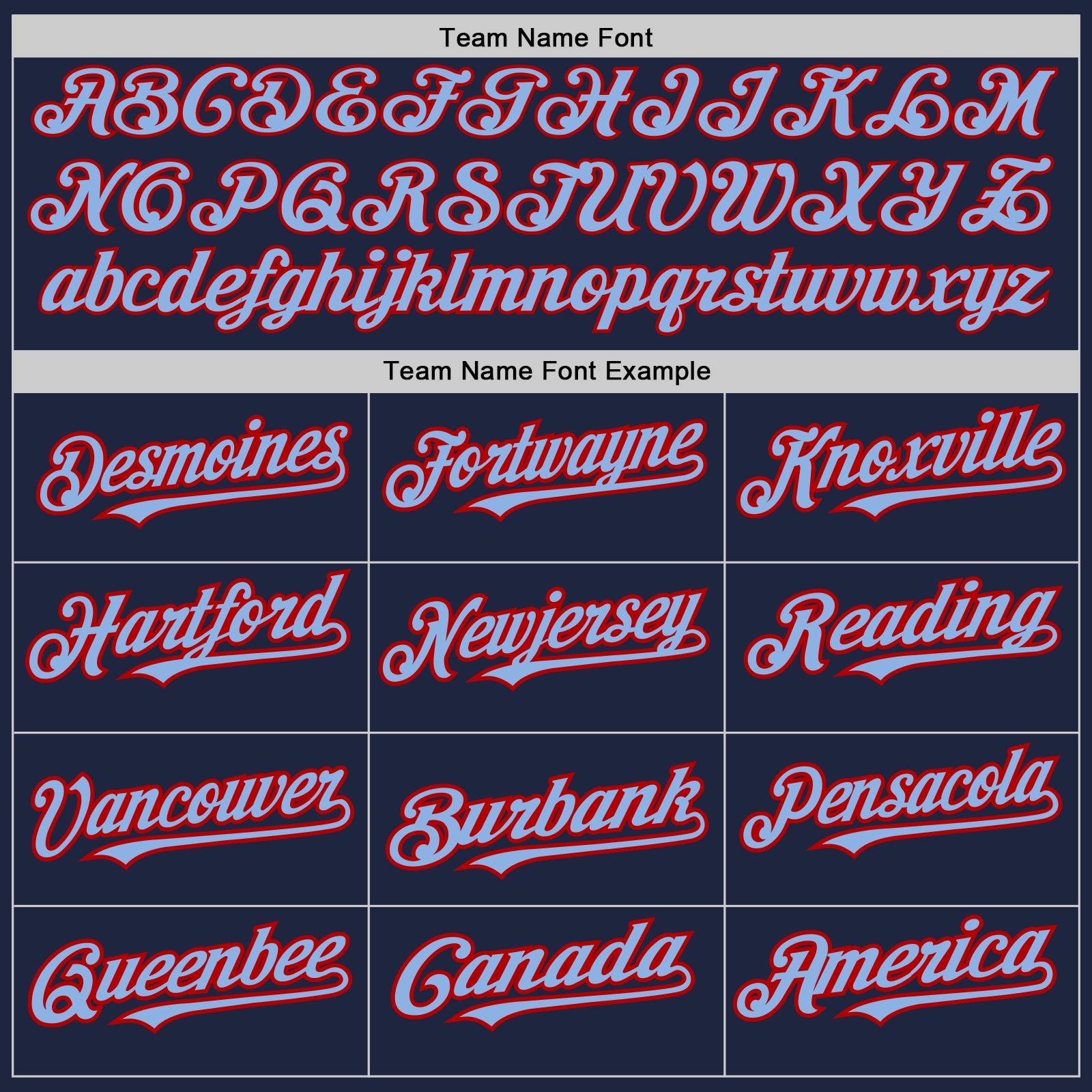 Custom Navy Light Blue-Red 3 Colors Arm Shapes Authentic Baseball Jersey view 5