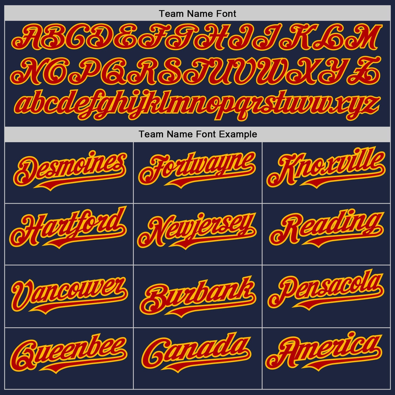 Custom Navy Red-Gold 3 Colors Arm Shapes Authentic Baseball Jersey view 5