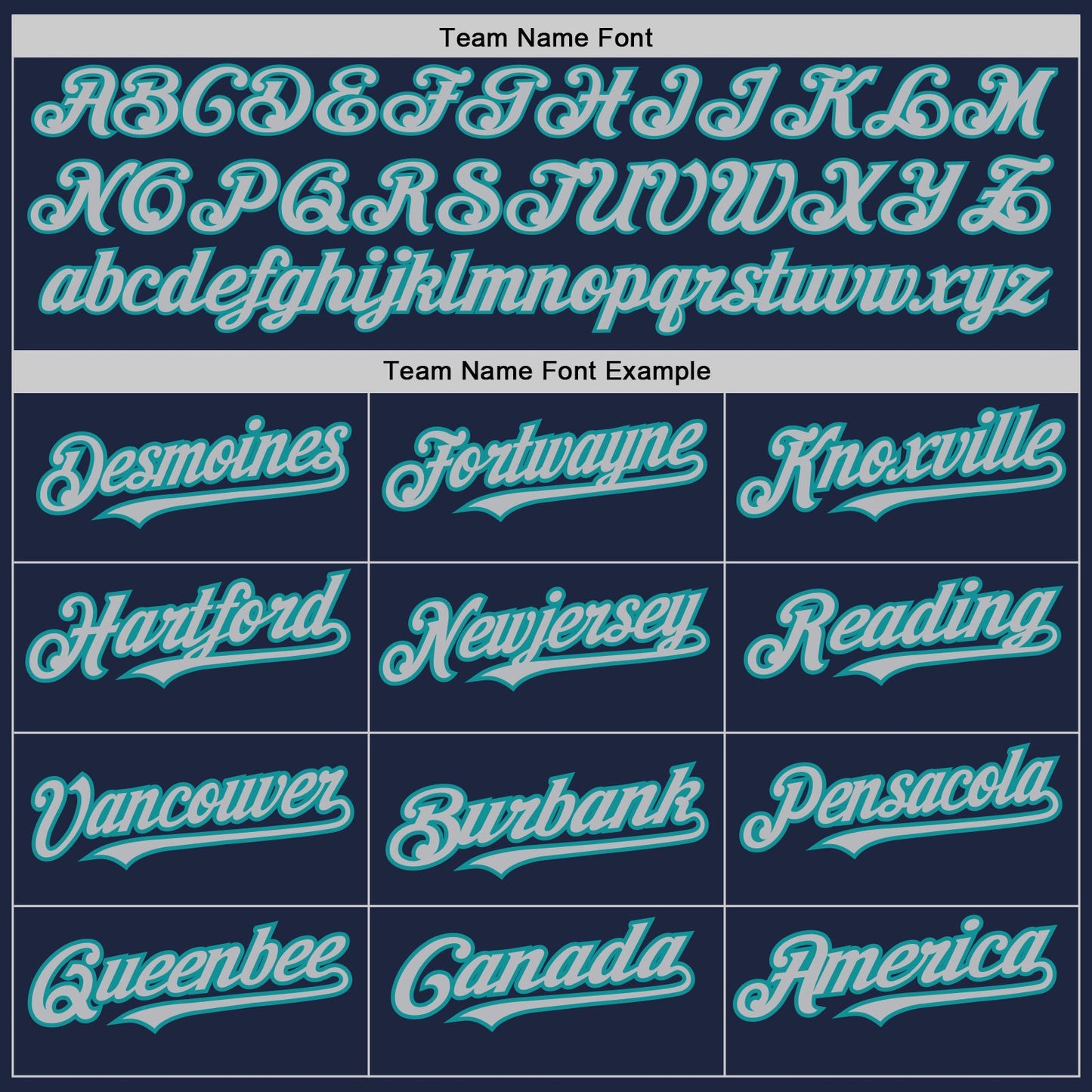 Custom Navy Gray-Teal 3 Colors Arm Shapes Authentic Baseball Jersey view 5