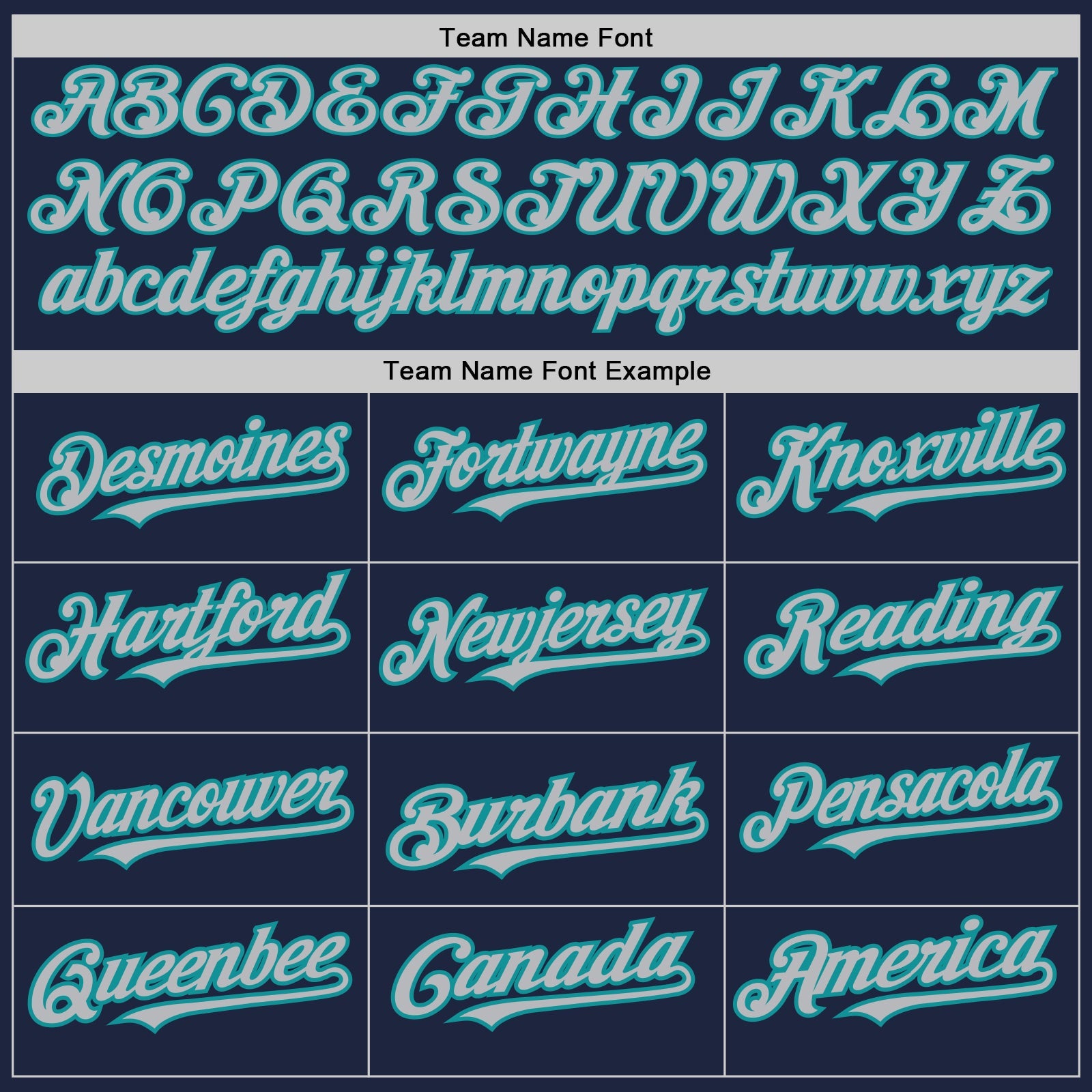 Custom Navy Gray-Teal 3 Colors Arm Shapes Authentic Baseball Jersey view 5