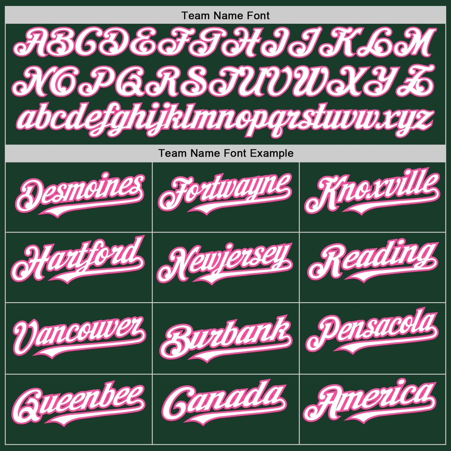 Custom Green White-Pink 3 Colors Arm Shapes Authentic Baseball Jersey view 5