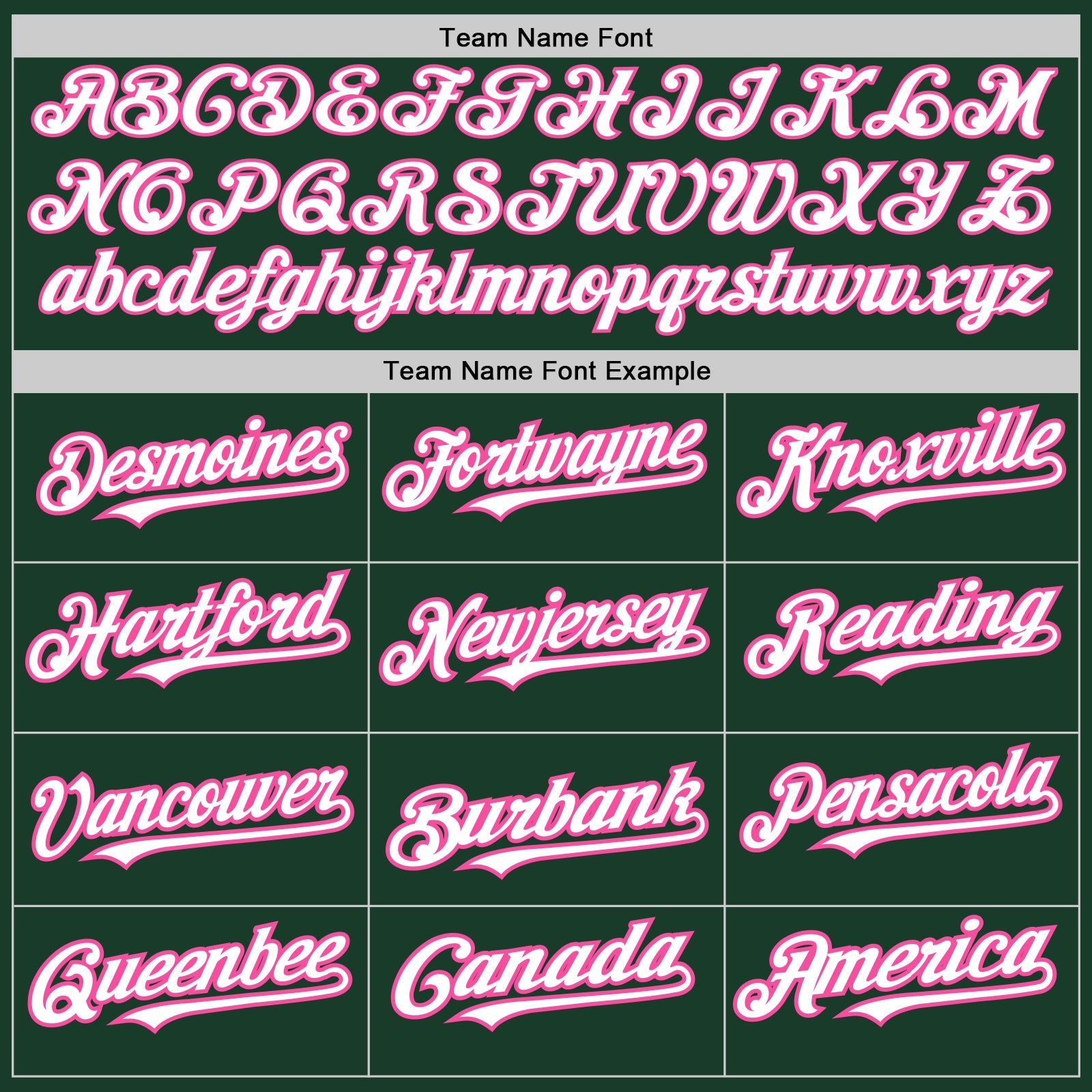 Custom Green White-Pink 3 Colors Arm Shapes Authentic Baseball Jersey view 5