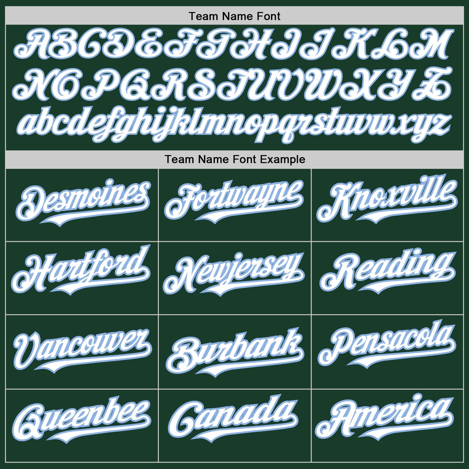 Custom Green White-Light Blue 3 Colors Arm Shapes Authentic Baseball Jersey view 5