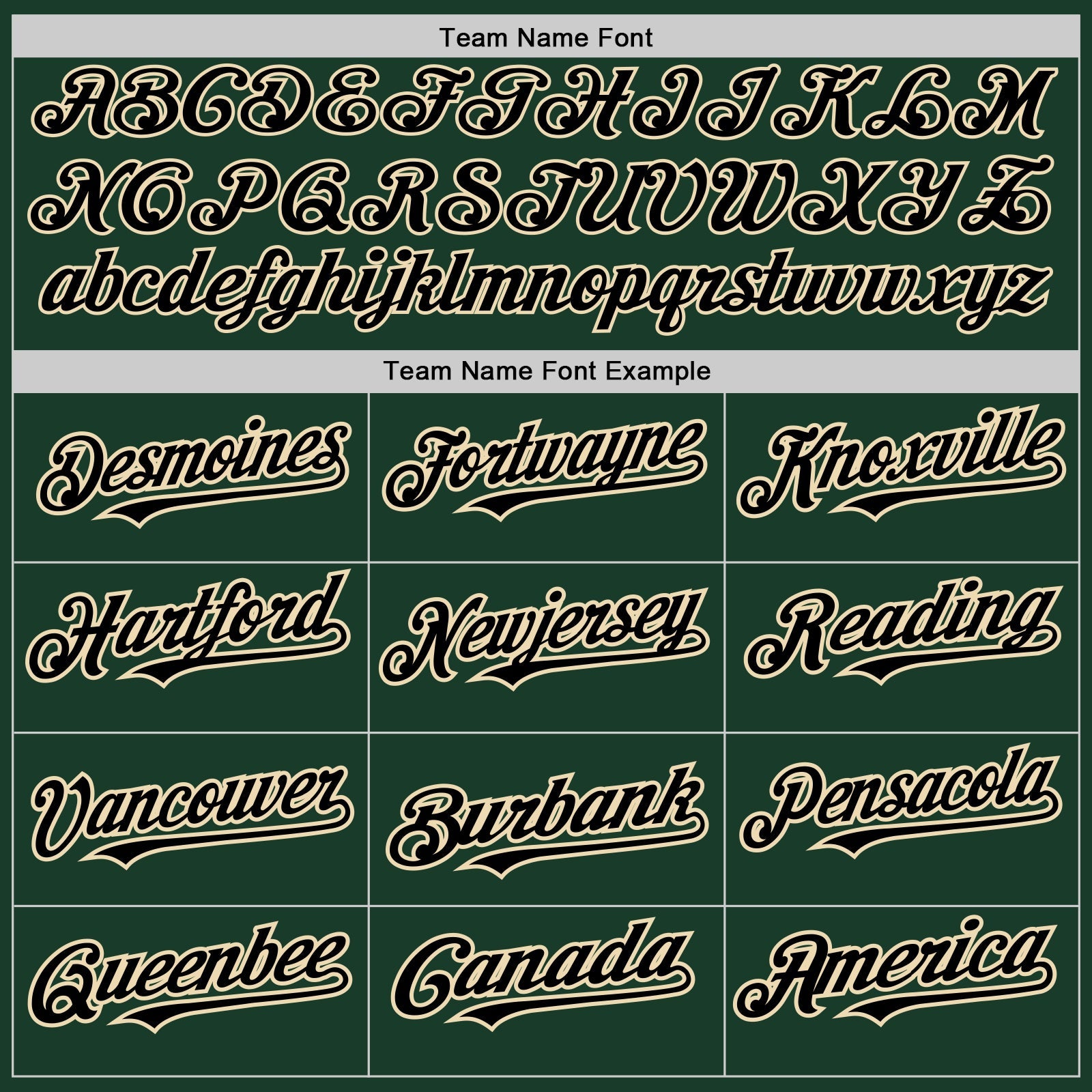 Custom Green Black-City Cream 3 Colors Arm Shapes Authentic Baseball Jersey view 5