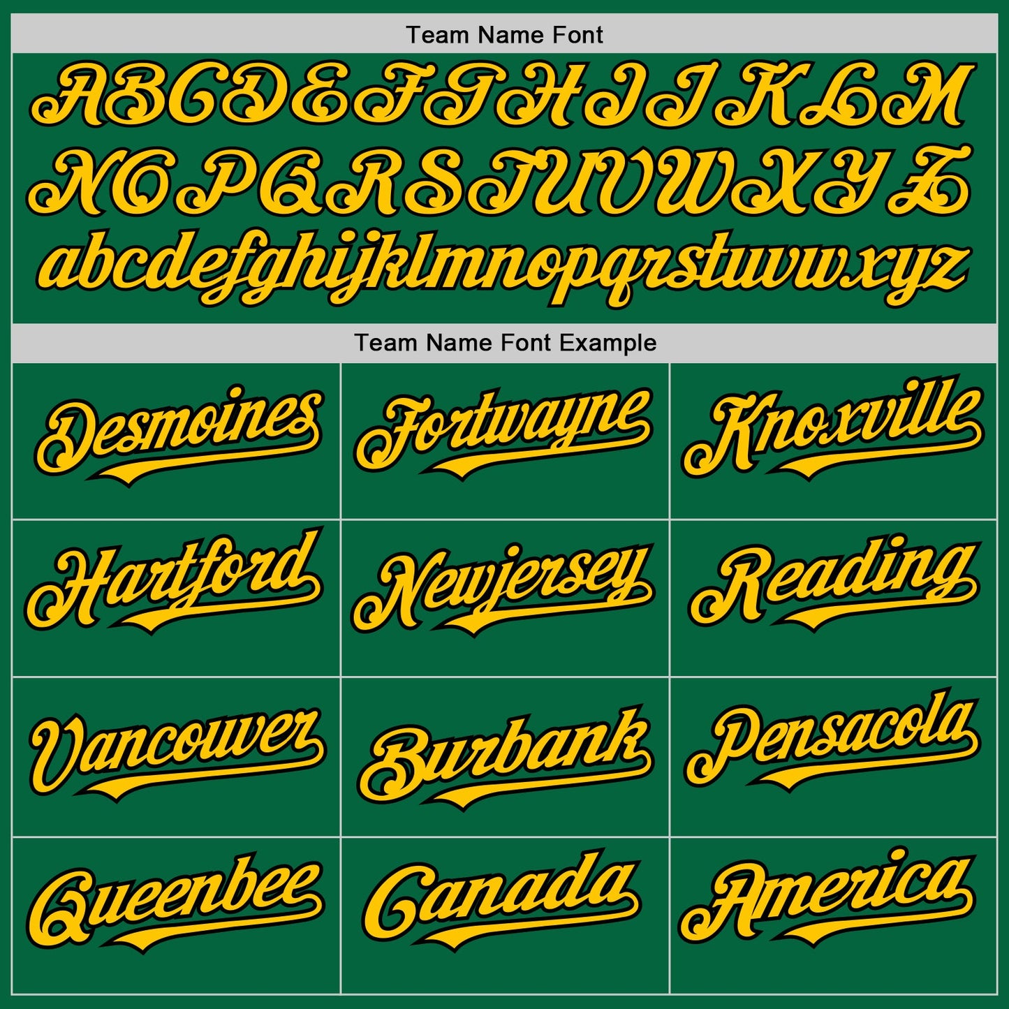 Custom Kelly Green Yellow-Black 3 Colors Arm Shapes Authentic Baseball Jersey view 5