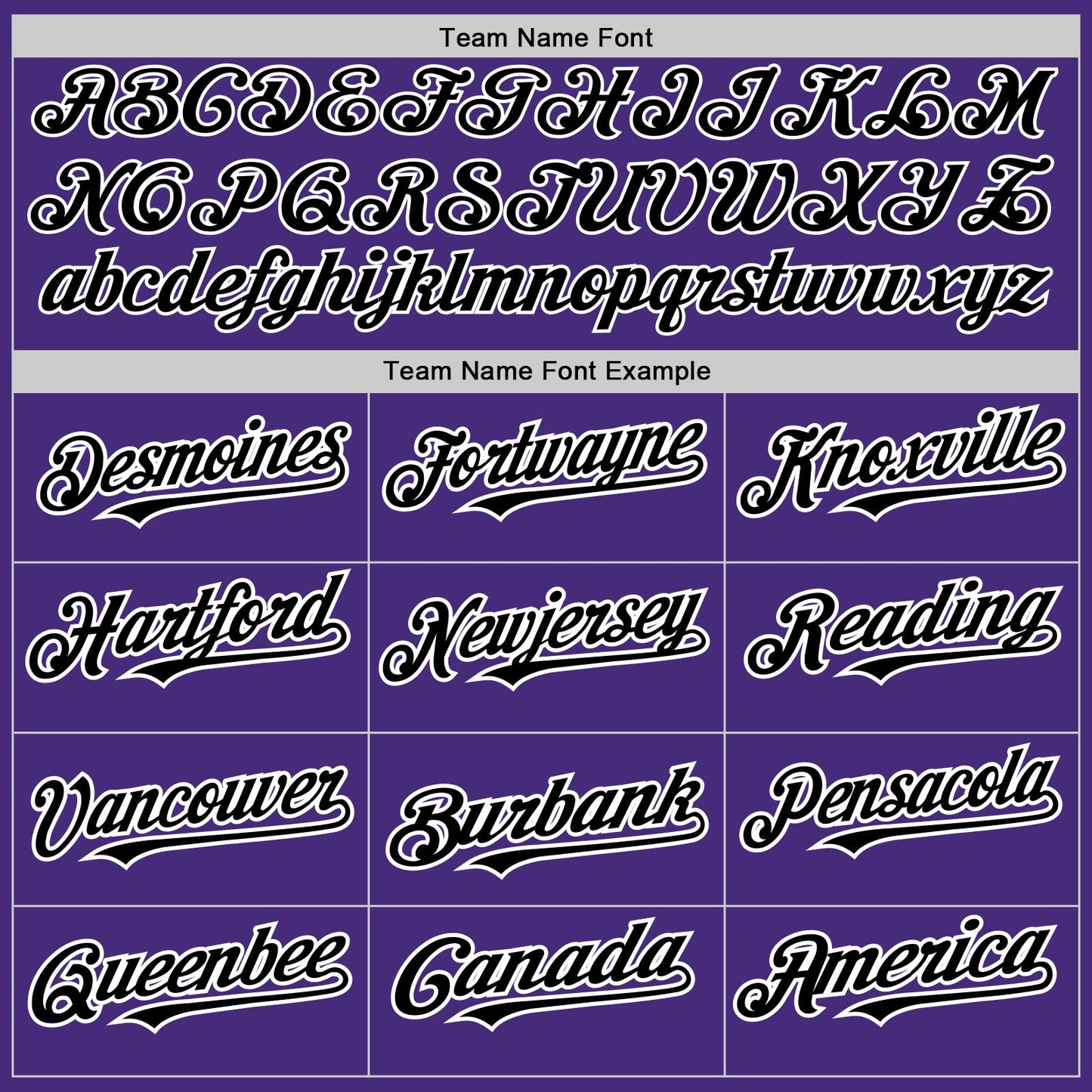 Custom Purple Black-White 3 Colors Arm Shapes Authentic Baseball Jersey view 5
