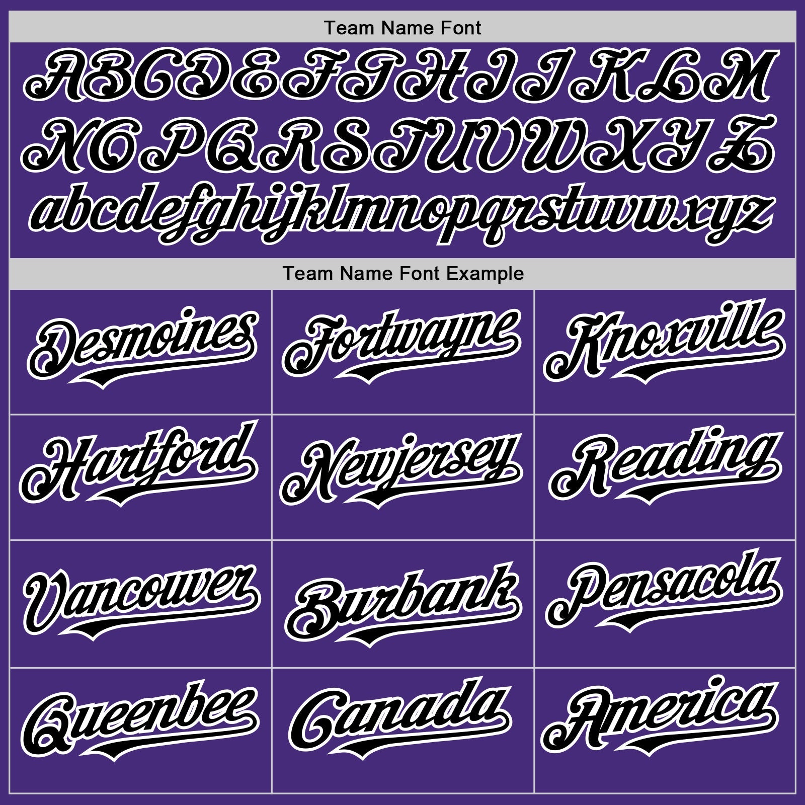 Custom Purple Black-White 3 Colors Arm Shapes Authentic Baseball Jersey view 5