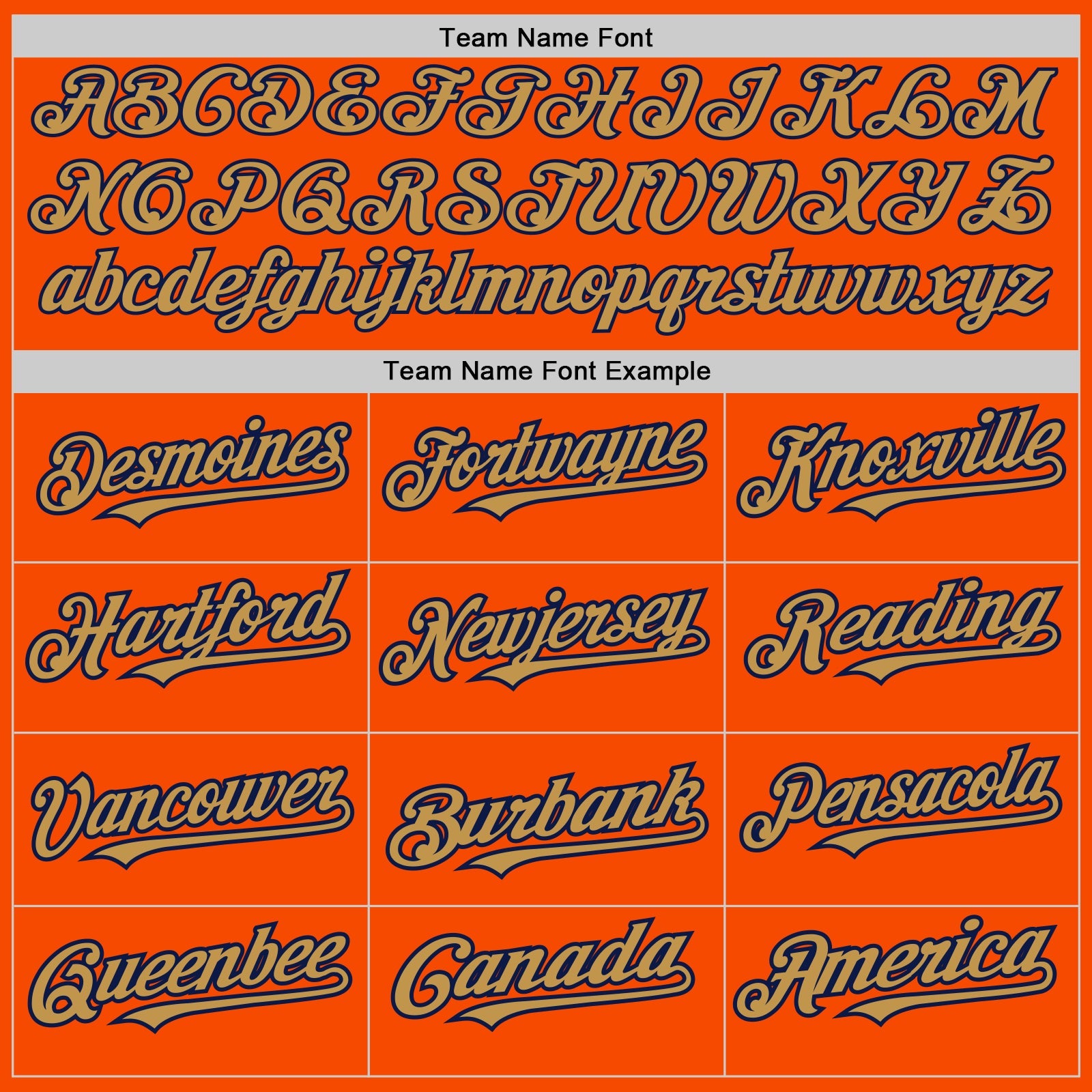 Custom Orange Old Gold-Navy 3 Colors Arm Shapes Authentic Baseball Jersey view 5