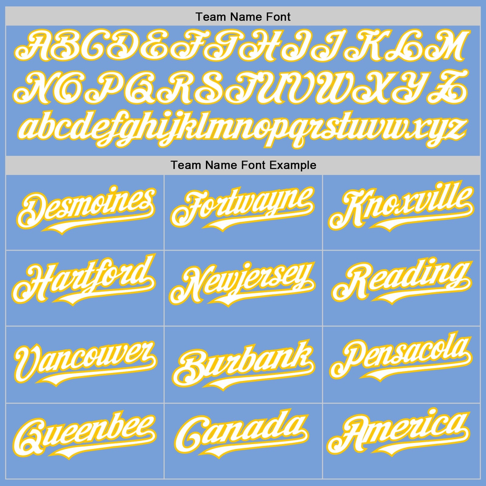 Custom Light Blue White-Yellow 3 Colors Arm Shapes Authentic Baseball Jersey view 5