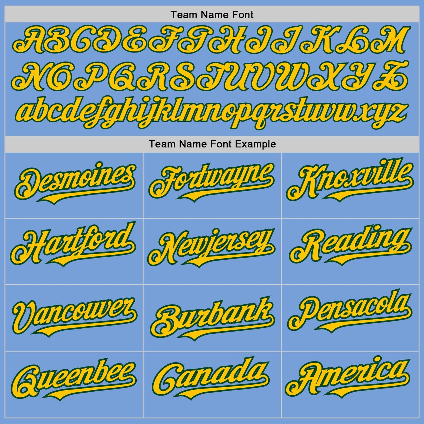 Custom Light Blue Yellow-Green 3 Colors Arm Shapes Authentic Baseball Jersey view 5
