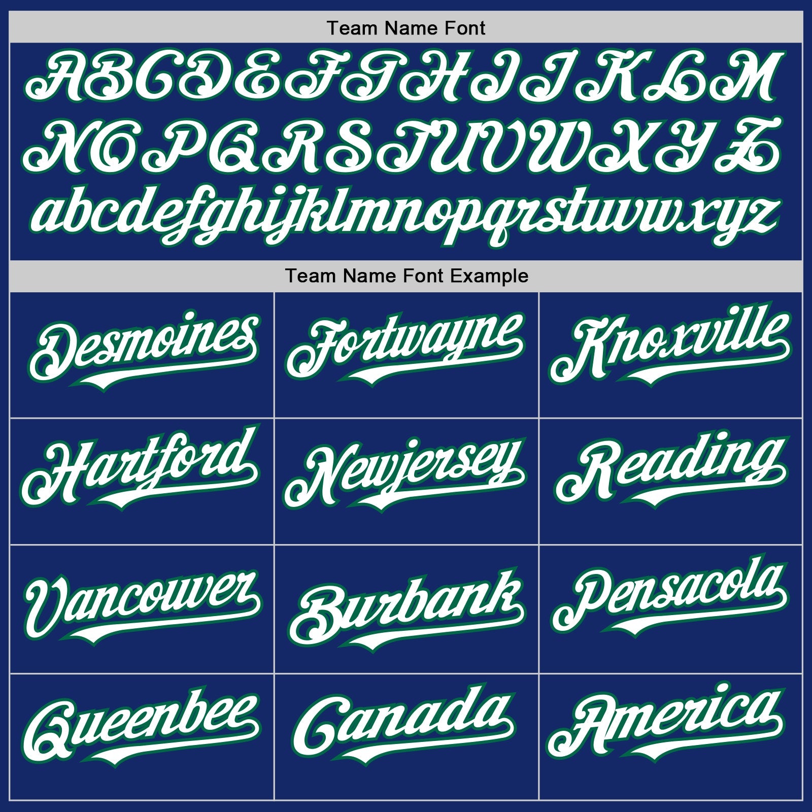 Custom Royal White-Kelly Green 3 Colors Arm Shapes Authentic Baseball Jersey view 5