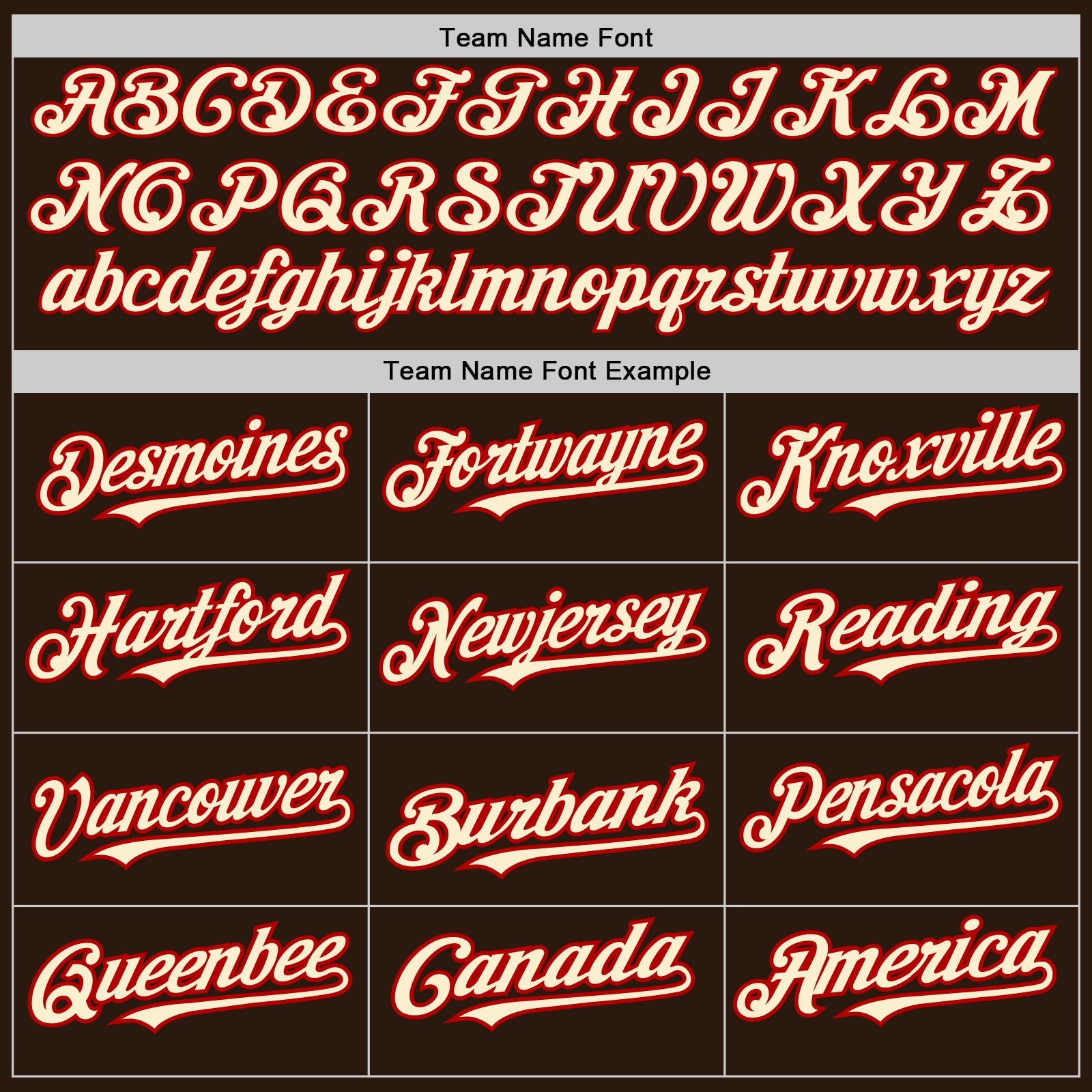 Custom Brown Cream-Red 3 Colors Arm Shapes Authentic Baseball Jersey view 5