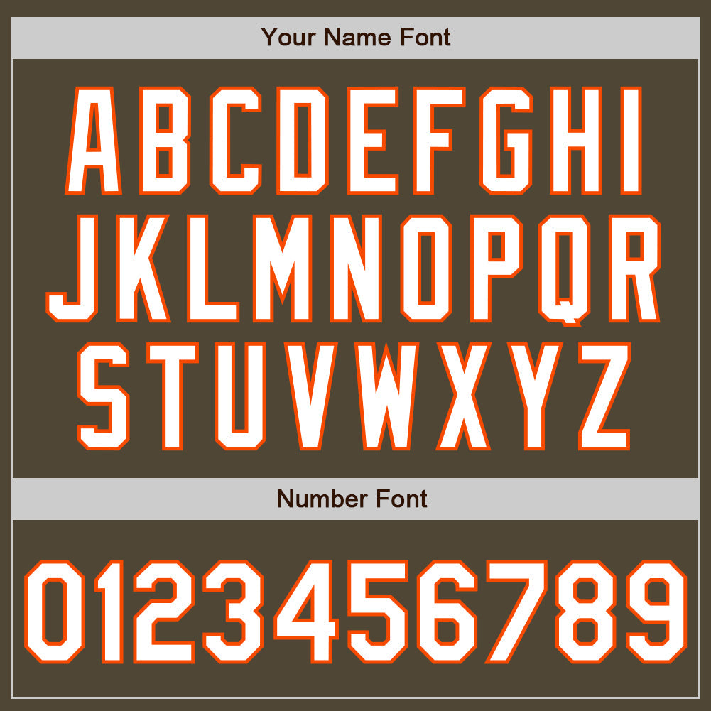 Custom Olive White-Orange 3 Colors Arm Shapes Authentic Salute To Service Baseball Jersey view 6