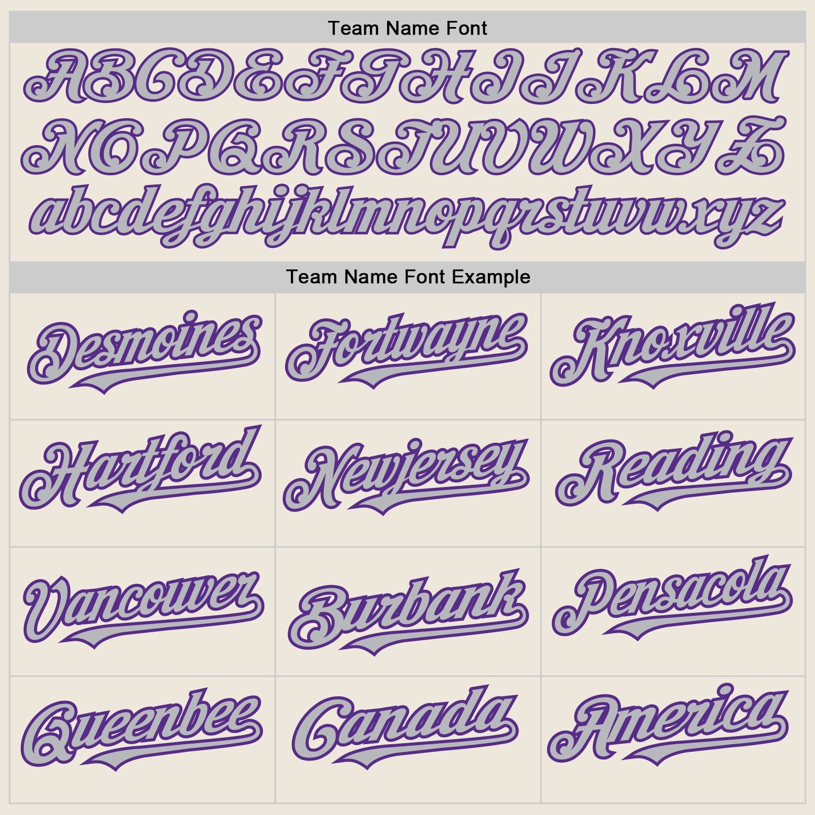 Custom Cream Gray-Purple 3 Colors Arm Shapes Authentic Baseball Jersey view 5