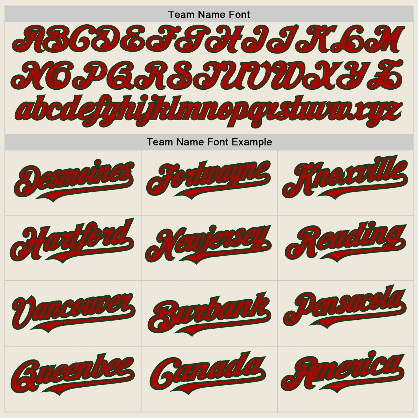 Custom Cream Red-Green 3 Colors Arm Shapes Authentic Baseball Jersey view 5
