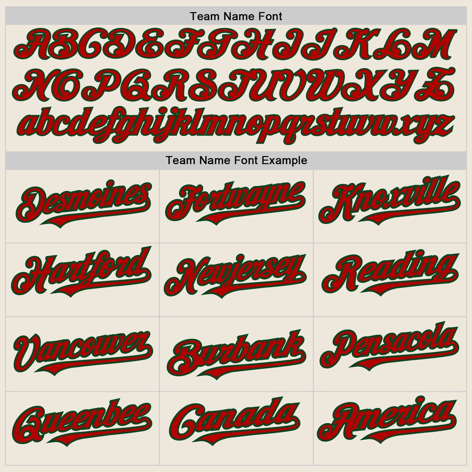 Custom Cream Red-Green 3 Colors Arm Shapes Authentic Baseball Jersey view 5