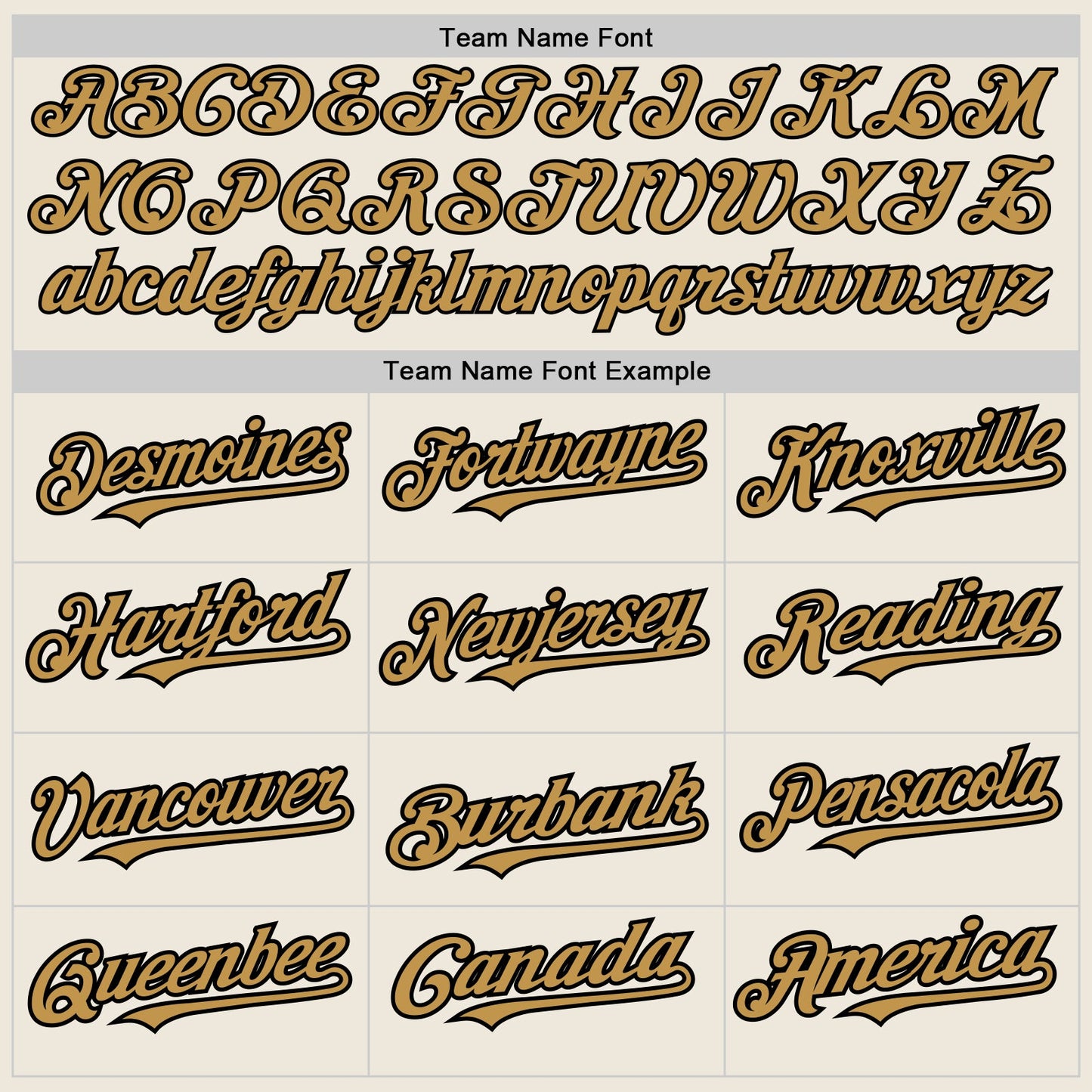 Custom Cream Old Gold-Black 3 Colors Arm Shapes Authentic Baseball Jersey view 5