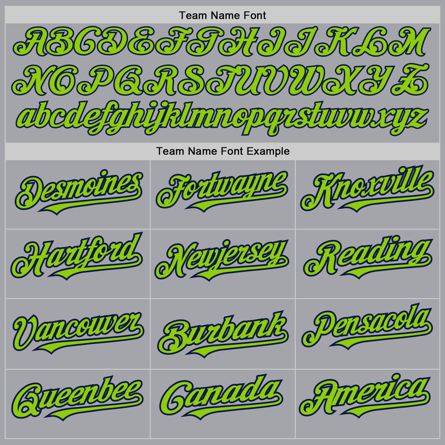 Custom Gray Neon Green-Navy 3 Colors Arm Shapes Authentic Baseball Jersey view 5
