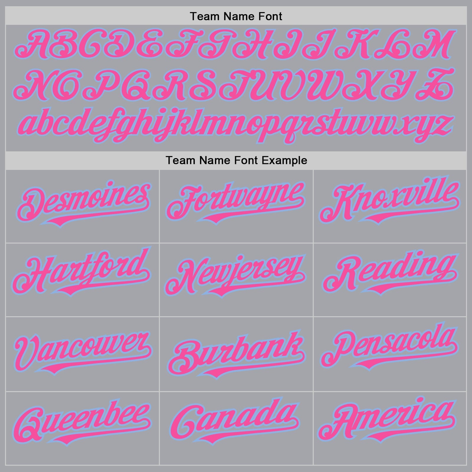 Custom Gray Pink-Light Blue 3 Colors Arm Shapes Authentic Baseball Jersey view 5