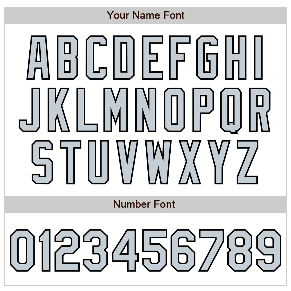 Custom White Silver-Black 3 Colors Arm Shapes Authentic Baseball Jersey view 6