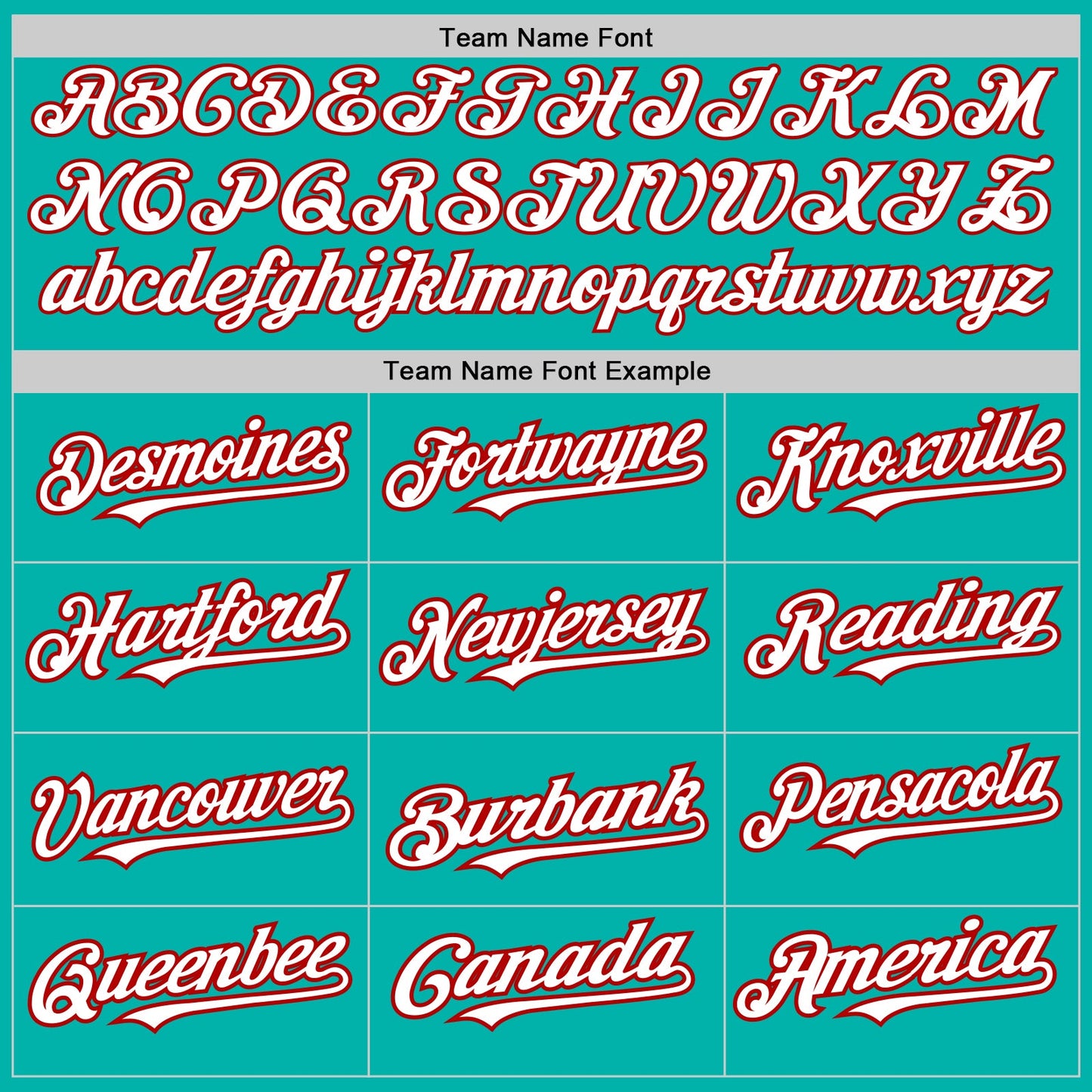 Custom Aqua White-Red 3 Colors Arm Shapes Authentic Baseball Jersey view 5