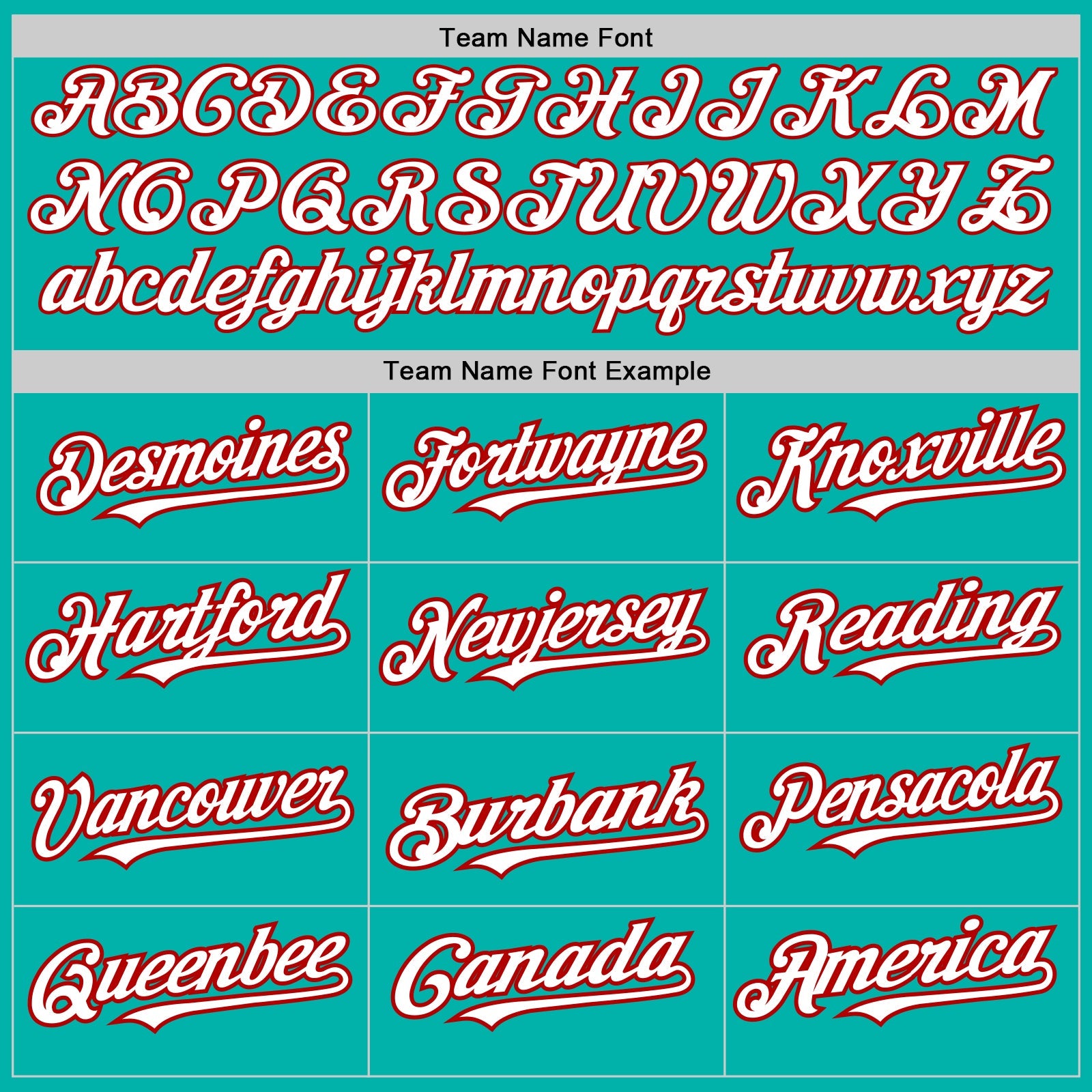 Custom Aqua White-Red 3 Colors Arm Shapes Authentic Baseball Jersey view 5