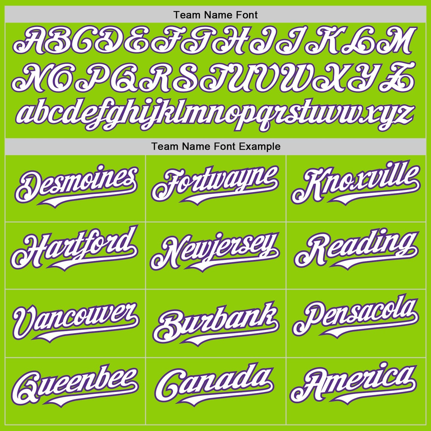 Custom Neon Green White-Purple 3 Colors Arm Shapes Authentic Baseball Jersey view 5