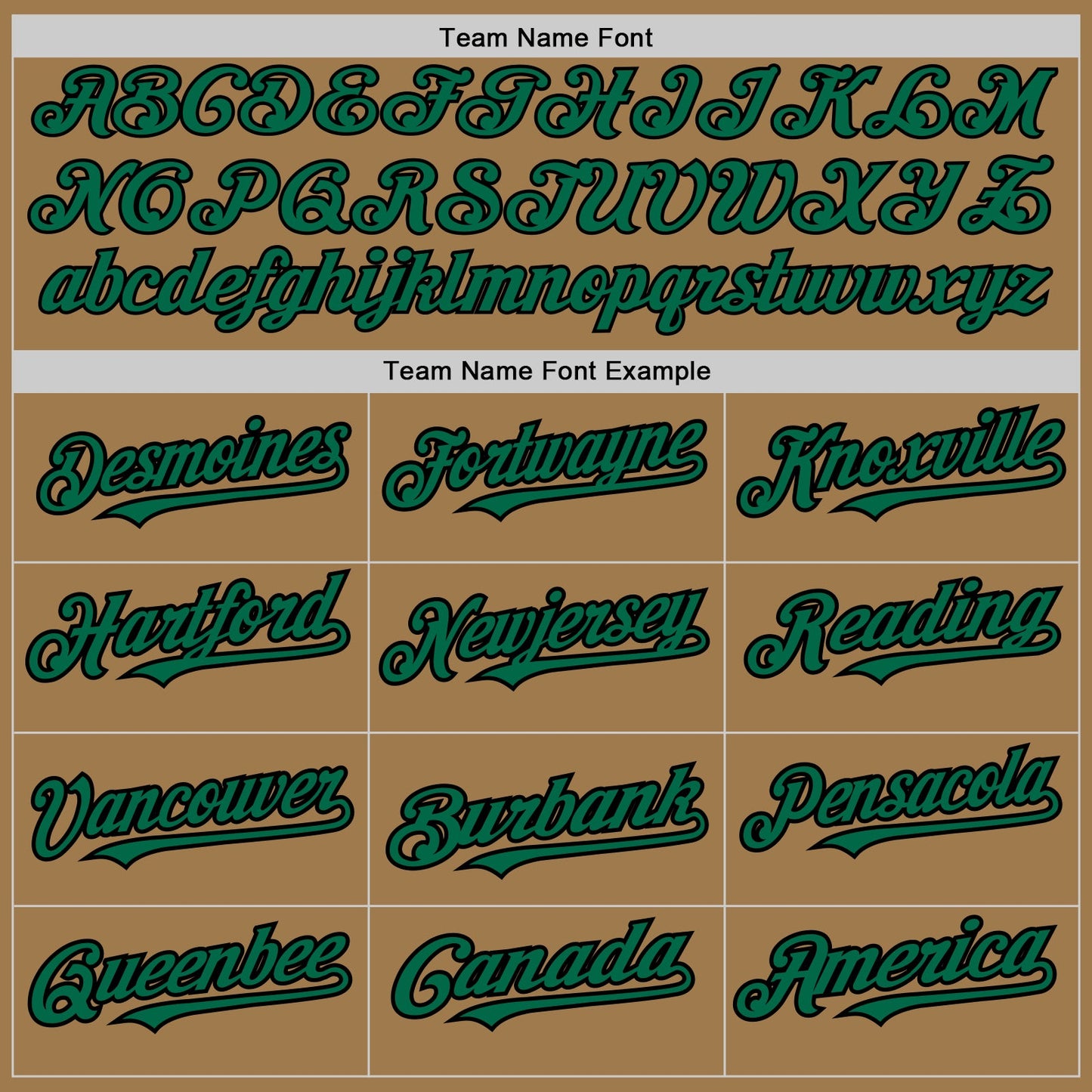 Custom Old Gold Kelly Green-Black 3 Colors Arm Shapes Authentic Baseball Jersey view 5
