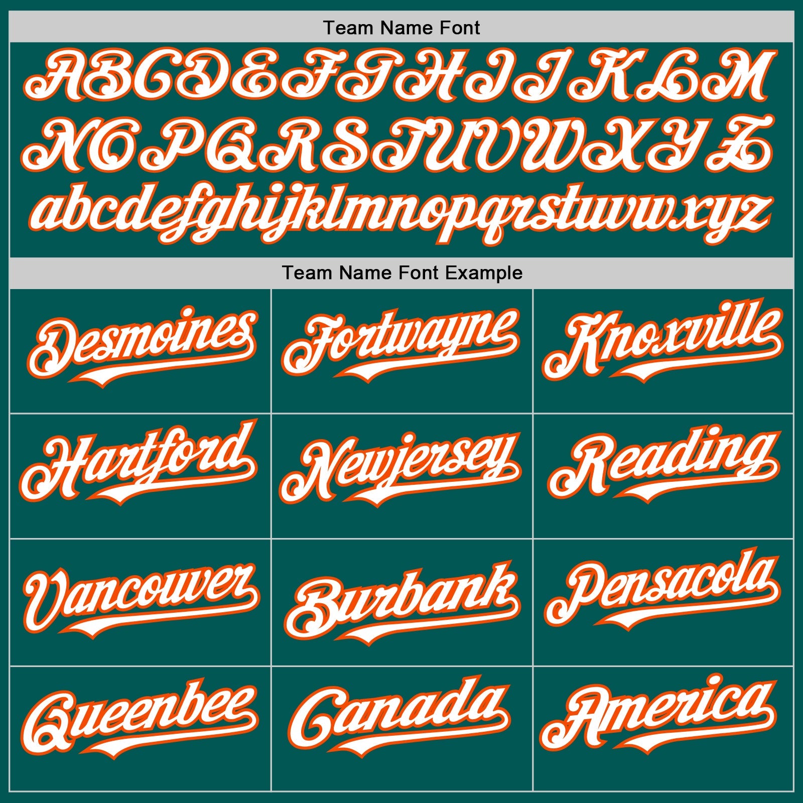 Custom Midnight Green White-Orange 3 Colors Arm Shapes Authentic Baseball Jersey view 5