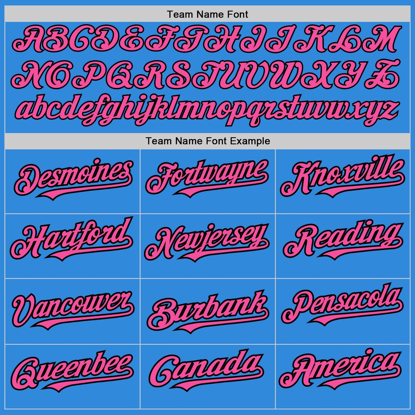 Custom Electric Blue Pink-Black 3 Colors Arm Shapes Authentic Baseball Jersey view 5