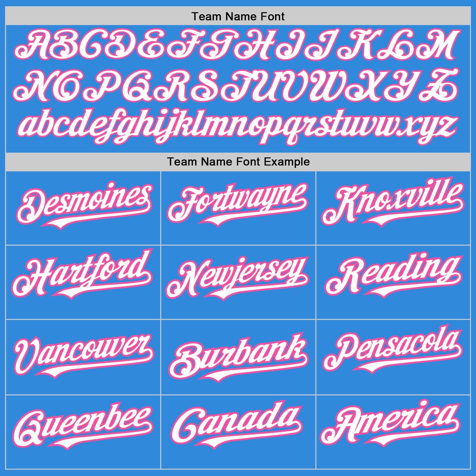 Custom Electric Blue White-Pink 3 Colors Arm Shapes Authentic Baseball Jersey view 5