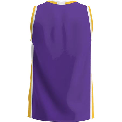 A.Eagles GameDay Greats Lightweight Basketball Jersey - Purple American College Jerseys - Main View