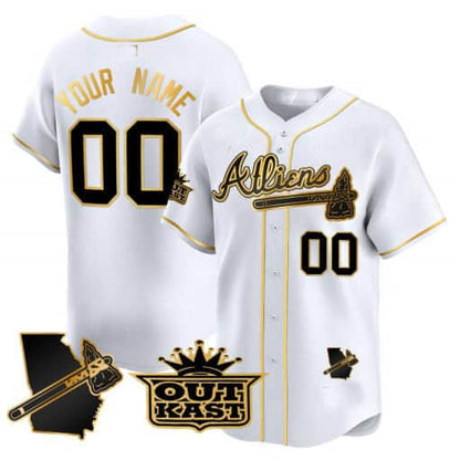 Custom Atlanta Braves Atliens Vapor Premier Limited V2 – All Stitched Baseball Jersey view 4