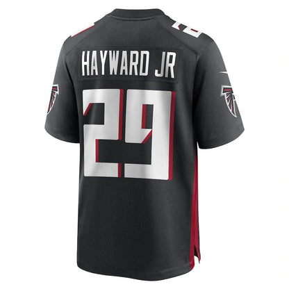 A.Falcons #29 Casey Hayward Black Game Player Jersey Stitched American Football Jerseys - Main View