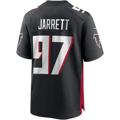 A.Falcons #97 Grady Jarrett Black Game Player Jersey Stitched American Football Jerseys - Main View
