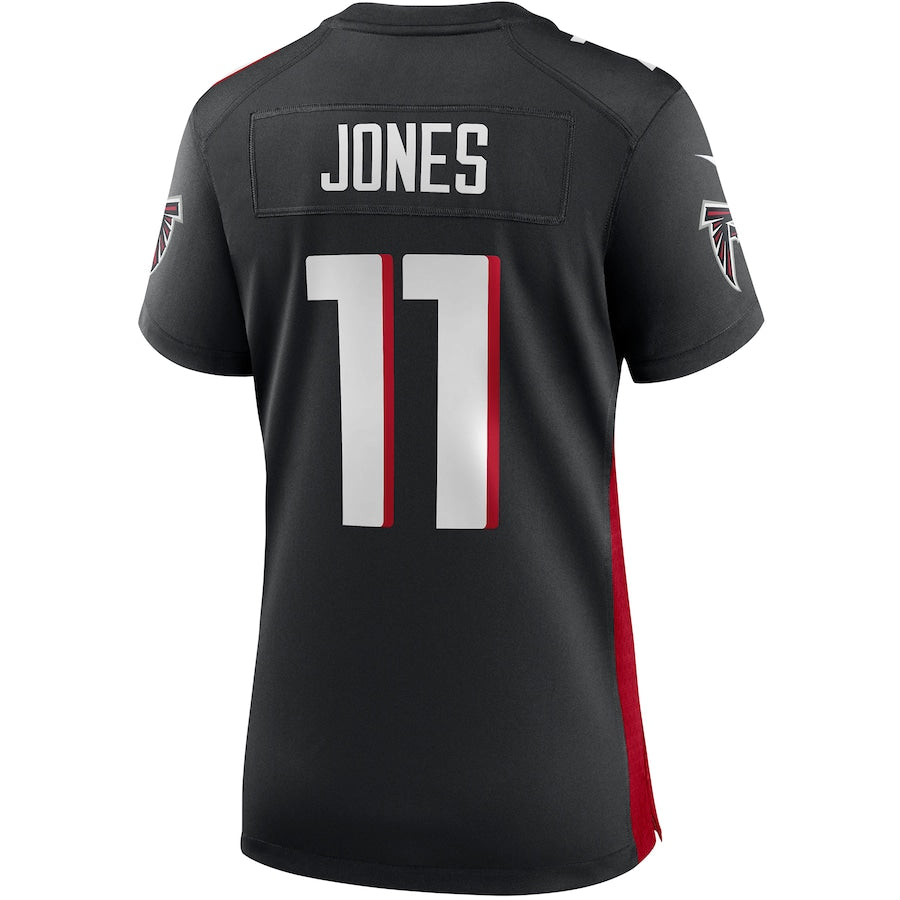 A.Falcons #11 Julio Jones Black Player Game Jersey Stitched American Football Jerseys - Main View