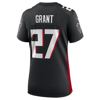 A.Falcons #27 Richie Grant Black Game Jersey Stitched American Football Jerseys - Main View