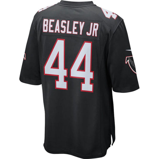 A.Falcons #44 Vic Beasley Black Game Jersey Stitched American Football Jerseys - Main View