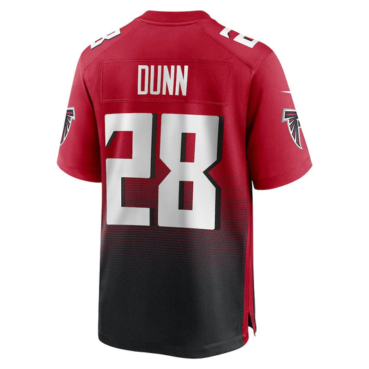 A.Falcons #28 Warrick Dunn Red Retired Player Alternate Game Jersey Stitched American Football Jerseys - Main View