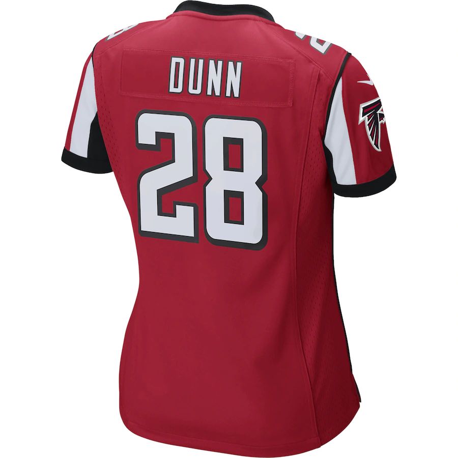 A.Falcons #28 Warrick Dunn Red Retired Player Game Jersey Stitched American Football Jerseys - Main View