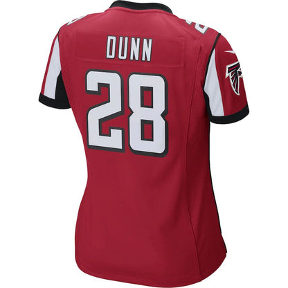 A.Falcons #28 Warrick Dunn Red Retired Player Game Jersey Stitched American Football Jerseys - Main View