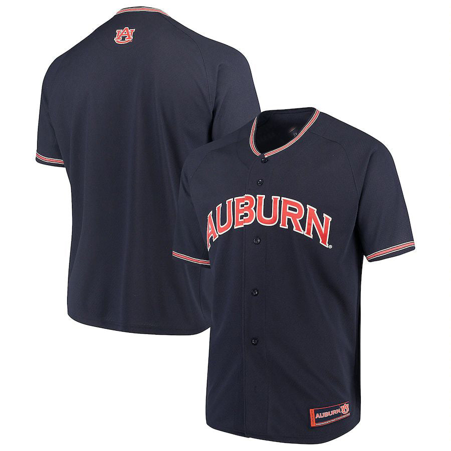 A.Tigers Under Armour Performance Replica Baseball Jersey Navy Stitched American College Jerseys - Main View