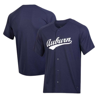 A.Tigers Under Armour Replica Baseball Jersey - Navy Stitched American College Jerseys - Main View