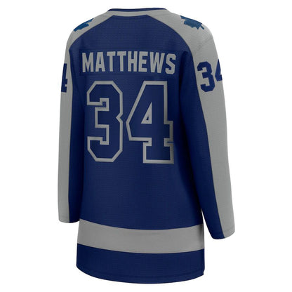T.Maple Leafs #34 Auston Matthews Fanatics Branded 2020-21 Special Edition Breakaway Player Jersey Blue Stitched American Hockey Jerseys - Main View