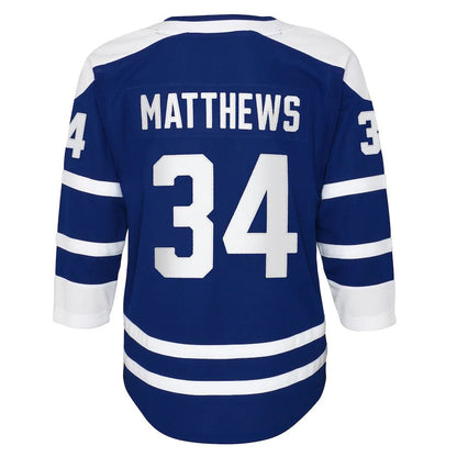T.Maple Leafs #34 Auston Matthews Special Edition 2.0 Premier Player Jersey Blue Stitched American Hockey Jerseys - Main View