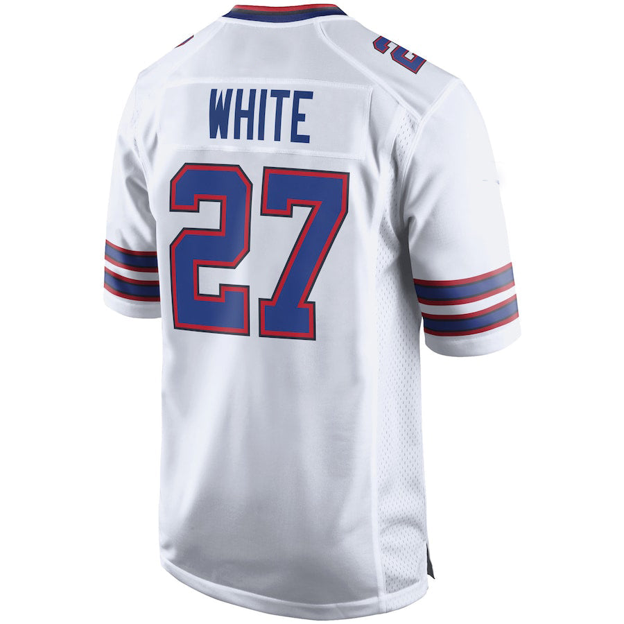 B.Bills #27 Tre'Davious White White Game Player Jersey Football Stitched American Jerseys - Main View